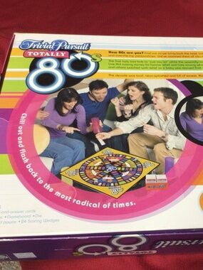 Trivial Pursuit 80s board game